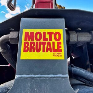 MOLTO BRUTALE Sticker
